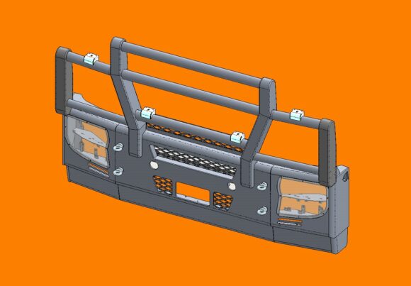 5308 Ra Iveco Stralis Ad At 13+ Bullbar Front Iso