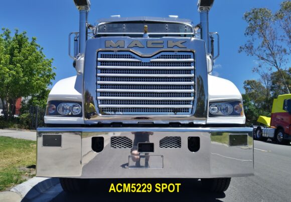 Acm5229 Spot Mack Superliner 08+ Fixed Pin Bumper With Towhooks 05 Web