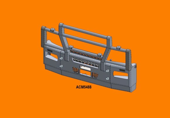 Acm5488 13+ Ad At 5a Bullbar Replace Factory Steel Bumper Front Iso