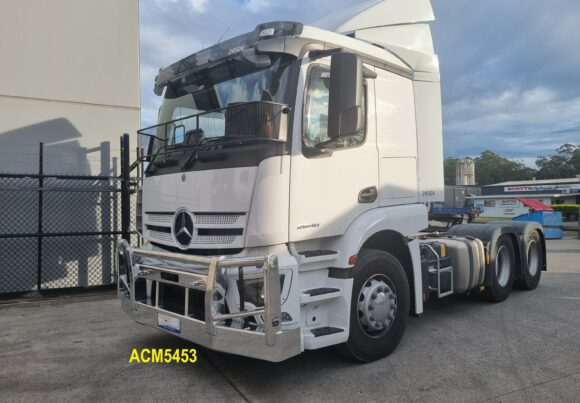 Acm5453 Mercedes Actros 16+ 3 Blade Grille 5a Low Profile Bullbar 02 Web