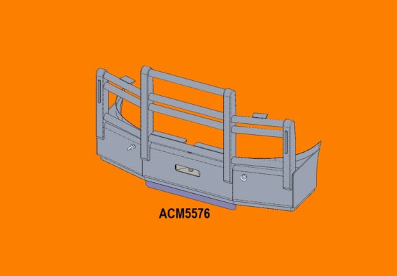 Acm5576 Kenworth T609 5a High Texas Bullbar Front Iso