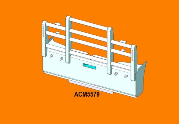 Acm5579 Kenworth C501 C508 C509 5a Ø90mm Pipe Texas Bullbar Front Iso
