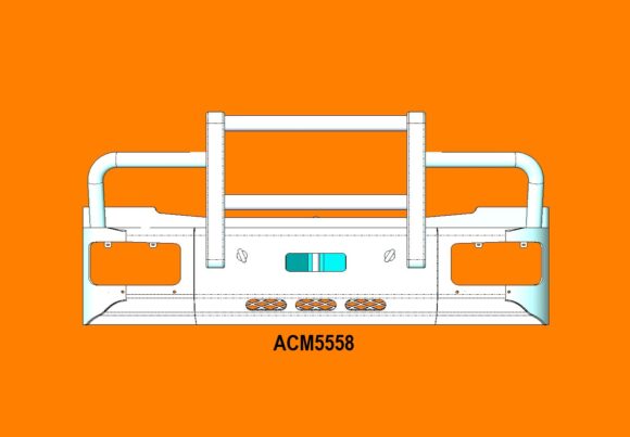 Acm5558 Mercedes Atego 4x4 17+ 5ap Bullbar Front