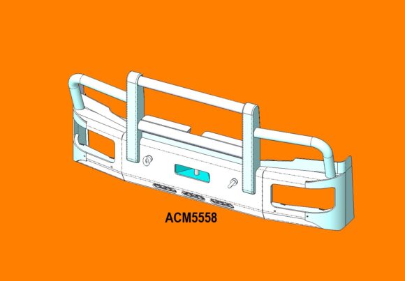 Acm5558 Mercedes Atego 4x4 17+ 5ap Bullbar Front Iso