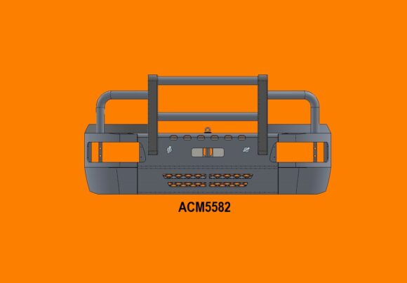 Acm5582 Iveco Eurocargo Ml 05 08 5ap Bullbar Front