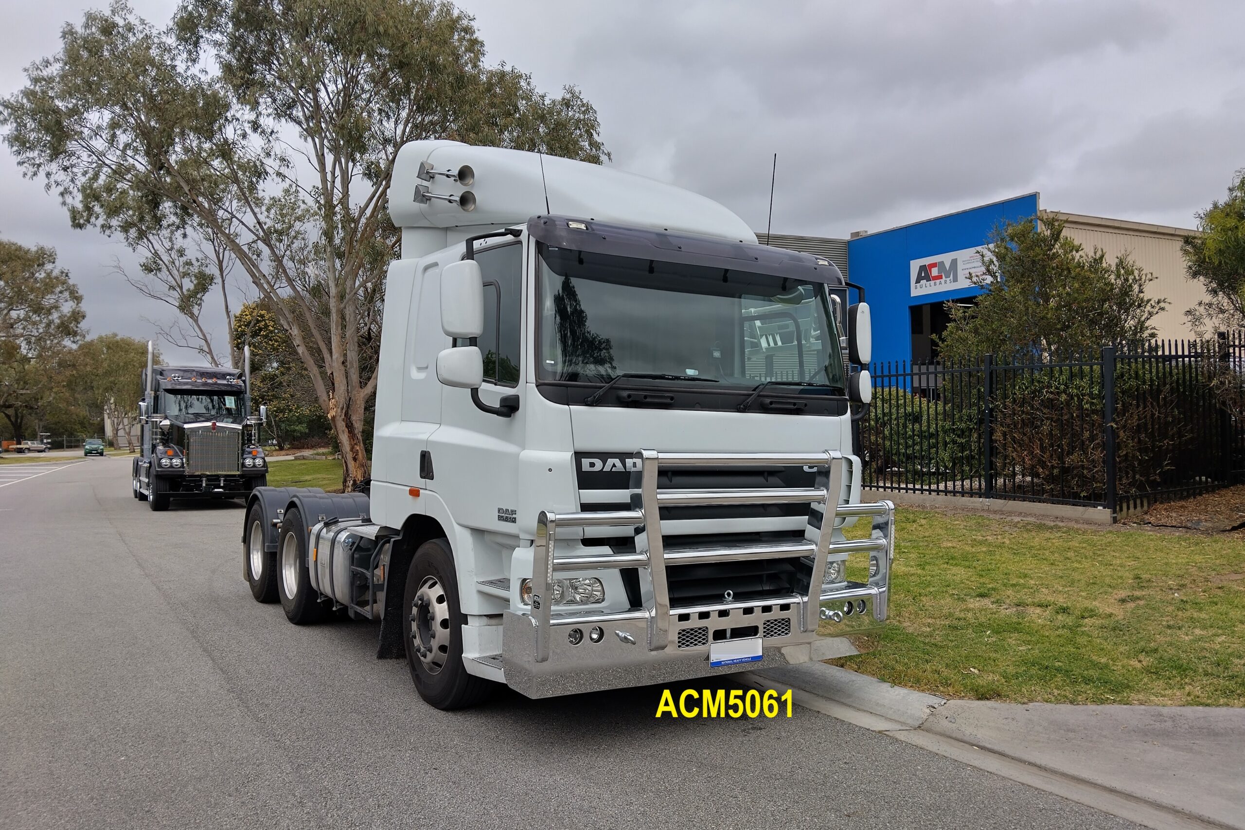 Acm5061 Daf Cf75 85 08+ 5a 'y' Post High Top Bullbar 07 Web