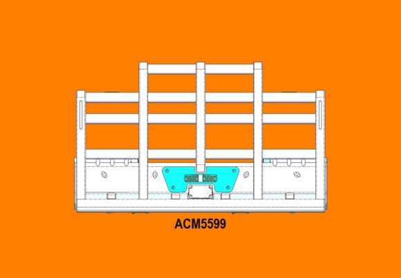 Acm5599 Kenworth T658 T659 7a Bullbar Acc Front