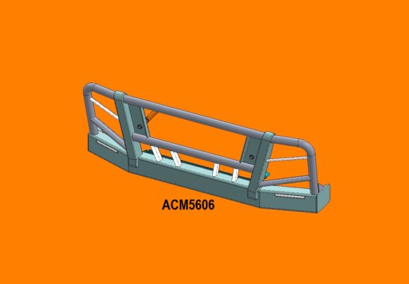 Acm5606 Volvo Fmx 14+ 5ap Low Profile Bullbar Front Iso