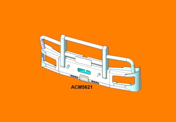 Acm5621 Mercedes Atego 17+ 5ap Bullbar Acc Fups Front Iso