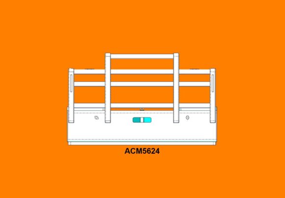Acm5624 Kenworth T404sar 5a Texas Bullbar Front