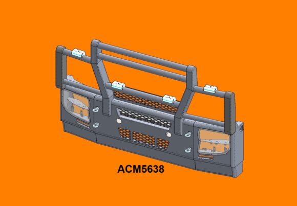 Acm5638 Iveco Stralis 05 13 At Ad 5a Bullbar Plastic Bumper Front Iso