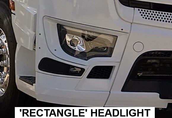 Actros 25+ Rectangle Headlight