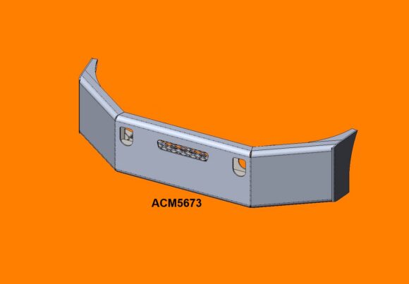Acm5673 Mack Granite 08+ Bumper Frontiso