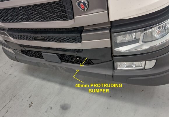 Scania Next Gen (r G P Cab 18+) 40mm Protruding Bumper A